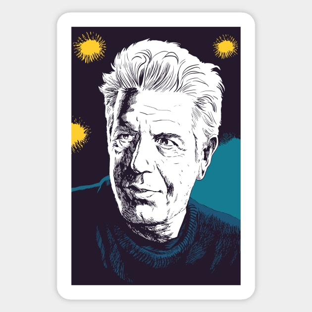 Anthony bourdain Sticker by Space Club